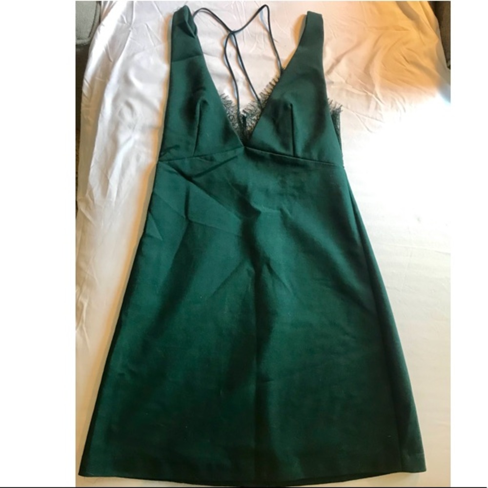 Zara Green dress